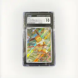 CGC 10 GEM MINT Eevee Prismatic Evolutions ETB Promo 173 Pokemon Card - Image 1