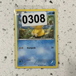 Pokemon TCG Psyduck XY BREAKpoint 16/122 Regular Common Card LP - Image 3