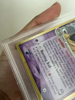 Pokemon TCG Typhlosion Delta Reverse Holo Card PSA 7 - Print Line Error! - Image 4
