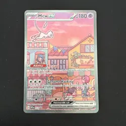 Mew ex 053 Pokemon 151 Scarlet & Violet Promo Card Mint!!!! - Image 1