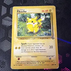 Pikachu 60/64 Pokemon Card Jungle Set Tcg D13 - Image 1