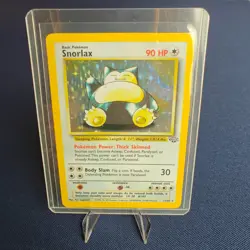 Snorlax 11/64 Pokemon TCG Jungle Holo Foil Rare Card Moderately Played MP - Image 1