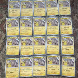 20 x JUMBO Pokemon TCG Pikachu At The Museum Promo Card - Natural History Museum - Image 1