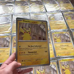20 x JUMBO Pokemon TCG Pikachu At The Museum Promo Card - Natural History Museum - Image 2
