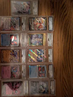 12 x Pokemon Cards Graded by AGS Grade Bundle Lot - Image 1