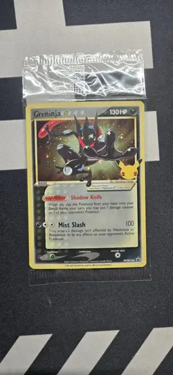 Greninja Gold Star SWSH144 Sword & Shield Promo Card *SEALED* - Image 1