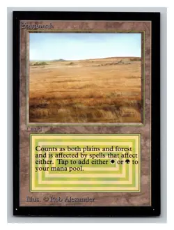 1x Savannah, Collector's Edition - Not Tournament Legal, Magic MTG NM/LP Scans - Image 1