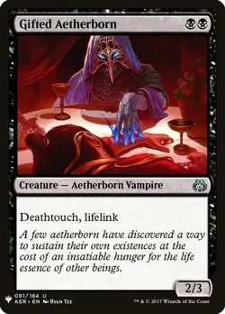 Gifted Aetherborn 61 Uncommon The List Reprints Near Mint - Image 1