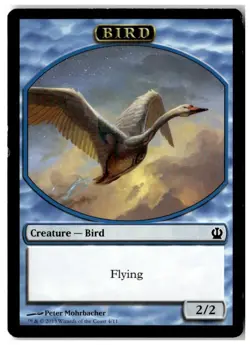 MTG Bird Token - Theros Heavily Played English - Image 1