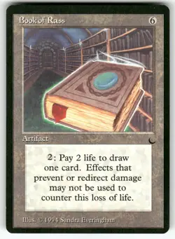 Book of Rass The Dark Uncommon Magic: the gathering Near Mint or Better - Image 1