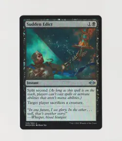 Sudden Edict 100/303 Foil - Magic the Gathering Modern Horizons 2 (2021) - Image 1
