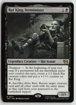 Rat King, Verminister LP 0071 Teenage Mutant Ninja Turtles Magic: The Gathering - Image 1