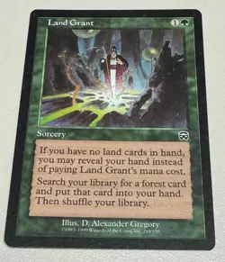 Land Grant- MTG - Mercadian Masques - ENGL. - ©1999 NM/M - Image 1