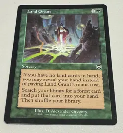 Land Grant- MTG - Mercadian Masques - ENGL. - ©1999 NM/M - Image 3