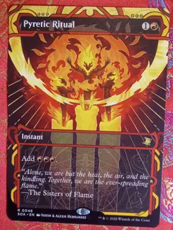MYSTICAL ARCHIVE Pyretic Ritual Secrets of Strixhaven Magic The Gathering MTG - Image 1