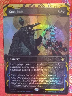 FOIL Mystical Archive Small Pox Secrets of Strixhaven Magic The Gathering mtg - Image 1