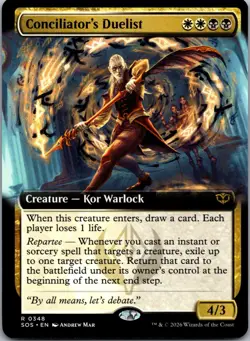 Conciliator's Duelist (Extended Art) 348 Secrets of Strixhaven NM - Image 1
