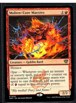 Molten-Core Maestro R Secrets of Strixhaven 125 NM - Image 1