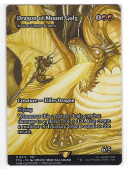 MTG Dragon of Mount Gulg - Ancient Copper Dragon FINAL FANTASY: Through the Ages - Image 1