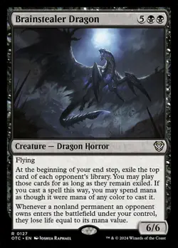 [1x] Brainstealer Dragon Near Mint, English Outlaws Commander Singles MTG Magic - Image 1