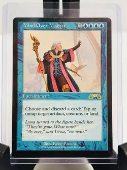 Magic The Gathering (MTG) Mind Over Matter - Exodus - Lightly Played LP - Image 1