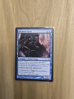 Blighted Agent - #029/175 (NM/LP) New Phyrexia NPH Magic MTG - Regular - Image 1
