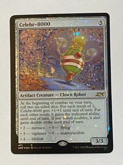 MTG UNF Magic the Gathering Unfinity Galaxy Foil Celebr-8000 - Rare - Image 1