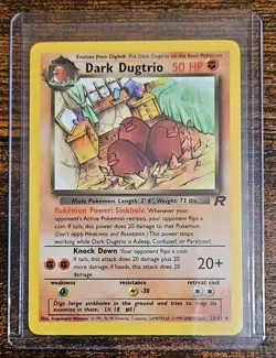 Pokemon Team Rocket 5 Card Lot 4 Reg. 1 Holo Here Comes Team Rocket Trainer - Image 2