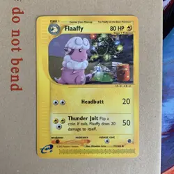 Pokemon TCG Flaaffy Expedition Base Set 77/165 Regular Uncommon - LP - Image 2