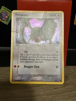 Pokemon Rayquaza Holo Rare 3/17, Pop Series 1, 2006 Promo - Image 3