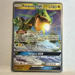 Pokemon Rayquaza GX World Championship Decks 2018 Ultra Rare 109/168 180HP - Image 1