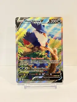 Honchkrow V 162/172 Brilliant Stars Alternate Alt Art Ultra Rare Pokemon TCG NM - Image 2