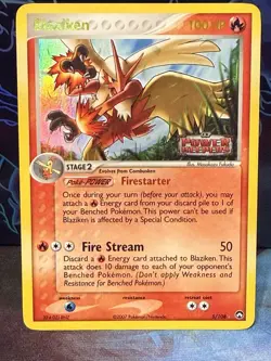 Pokemon EX Power Keepers Blaziken 5/108 Holo Rare Reverse Holo - Image 1
