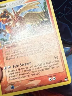 Pokemon EX Power Keepers Blaziken 5/108 Holo Rare Reverse Holo - Image 3