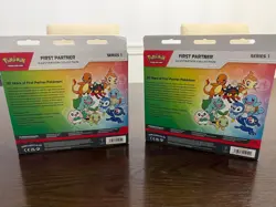 Pokemon First Partner Illustration Collection Sealed Series 1 Lot of (2) Boxes - Image 2