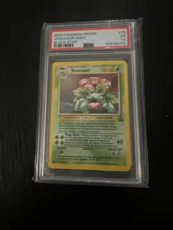 Pokemon TCG Venusaur Holo black star promo PSA 1.5 - Image 1
