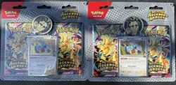 Pokemon Ascended Heroes 2 Pack Blister Mega Evolution komala promo SEALED(x2) - Image 1