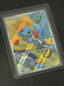 2026 Pokemon MEP EN Squirtle First Partner Illustration Collection #039 - Image 1