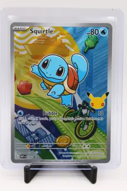 2026 Pokemon MEP EN Squirtle First Partner Illustration Collection #039 - Image 2