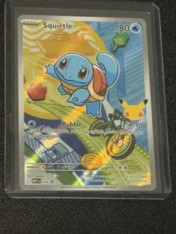 2026 Pokemon MEP EN Squirtle First Partner Illustration Collection #039 - Image 3