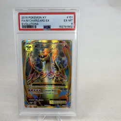 Pokemon M Charizard EX Full Art 101/108 Evolutions Ultra Rare Holo PSA 6 - Image 1
