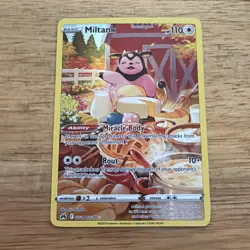 Pokemon TCG Miltank GG24/GG70 Crown Zenith Galarian Gallery Full Art Ultra NM - Image 1