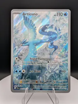 Pokemon TCG: Journey Together (161/159) Articuno Illustration Rare (LP+) - Image 1