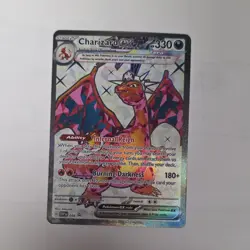 Pokemon Charizard ex 056 SV: Scarlet & Violet black star promo - Image 1