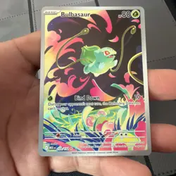 Bulbasaur (Mega Evolution Stamped) Illustration Rare 133/132 Promos Pokemon TCG - Image 1