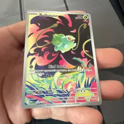 Bulbasaur (Mega Evolution Stamped) Illustration Rare 133/132 Promos Pokemon TCG - Image 4