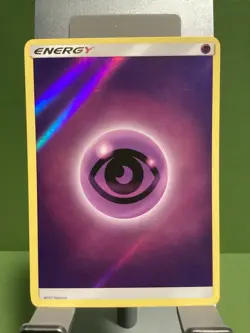 Pokemon TCG Psychic Energy Sun & Moon Reverse Holo Common - Image 1