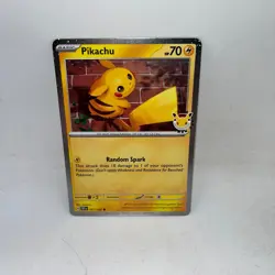 Pikachu (Pokemon Day 2026) 051/162 Promo Pokemon Cosmos Holo LP - Image 1
