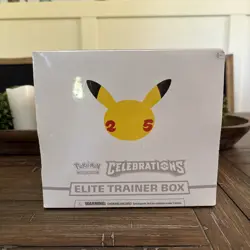 Pokemon TCG 25th Anniversary Celebrations Elite Trainer Box 2021 Edition, Sealed - Image 1