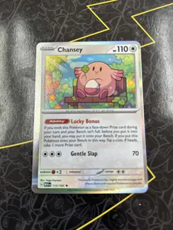 Chansey 113/165 Holo Rare - Scarlet & Violet 151 - Pokemon TCG - Image 1